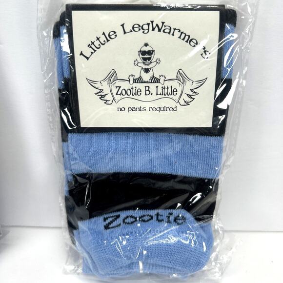 Zootie B. Little Leg Warmers Baby & Toddler Lot of 4 NEW One Size Beige Blue Blk - Picture 4 of 9
